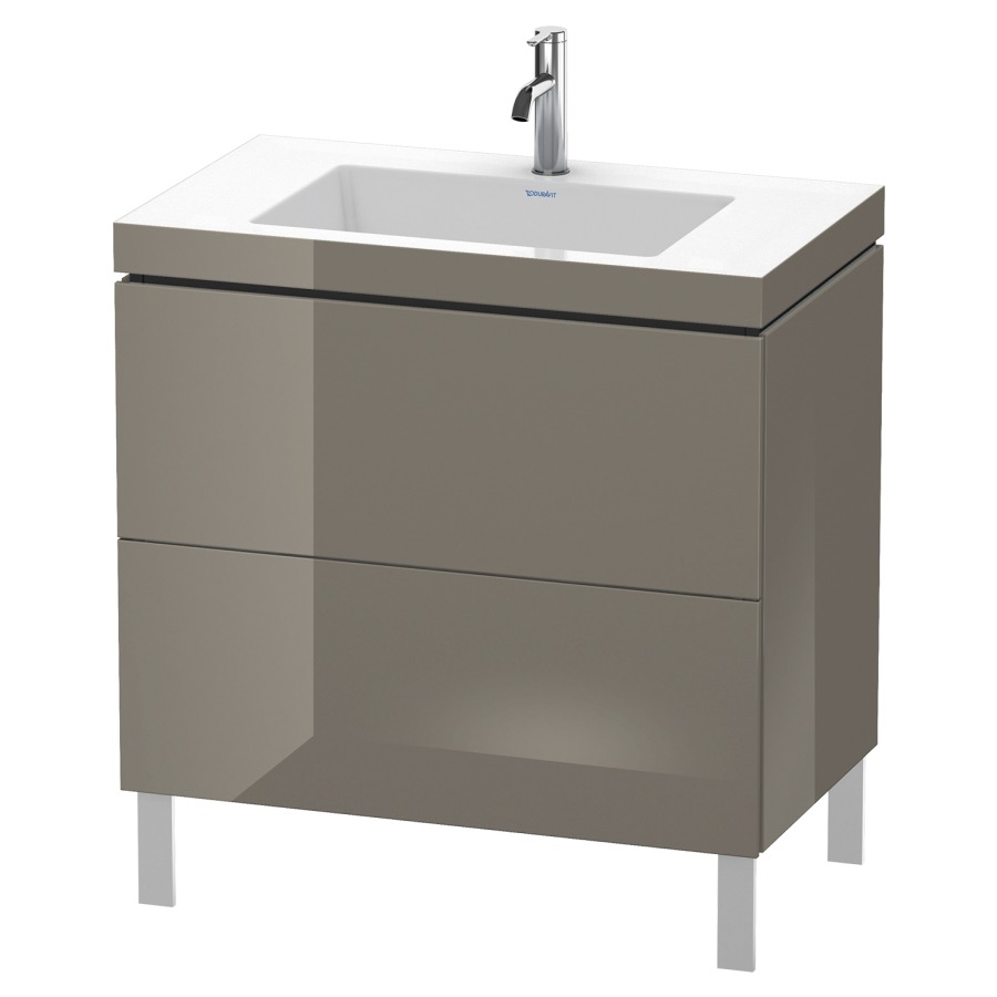 Combination de lavabo L-CUBE
C-BONDED
80,0 x 69,8 x 48,0 cm
élément à 2 tiroirs
avec lavabo
sans pieds 244 900-901