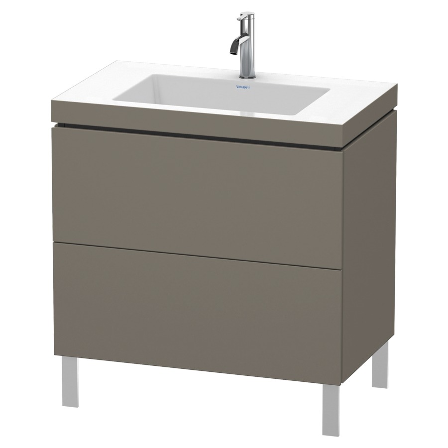 Combination de lavabo L-CUBE
C-BONDED
80,0 x 69,8 x 48,0 cm
élément à 2 tiroirs
avec lavabo
sans pieds 244 900-901