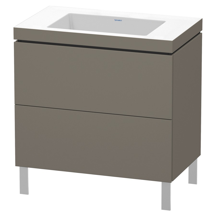 Combination de lavabo L-CUBE
C-BONDED
80,0 x 69,8 x 48,0 cm
élément à 2 tiroirs
avec lavabo
sans pieds 244 900-901