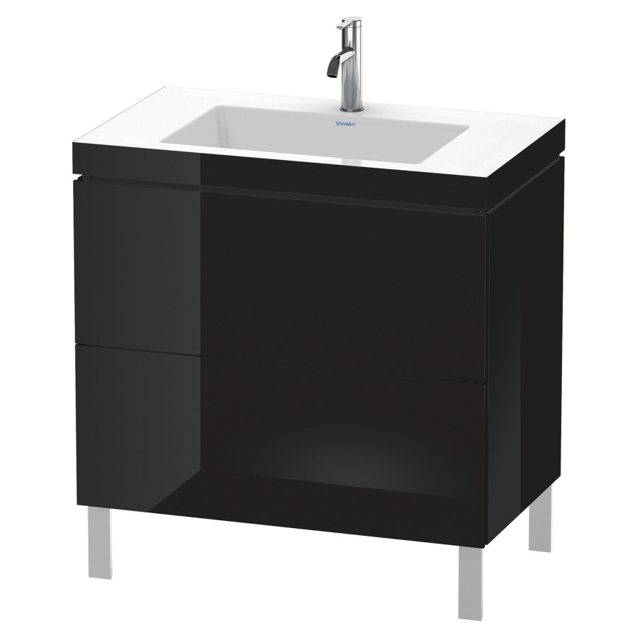 Combination de lavabo L-CUBE
C-BONDED
80,0 x 69,8 x 48,0 cm
élément à 2 tiroirs
avec lavabo
sans pieds 244 900-901
