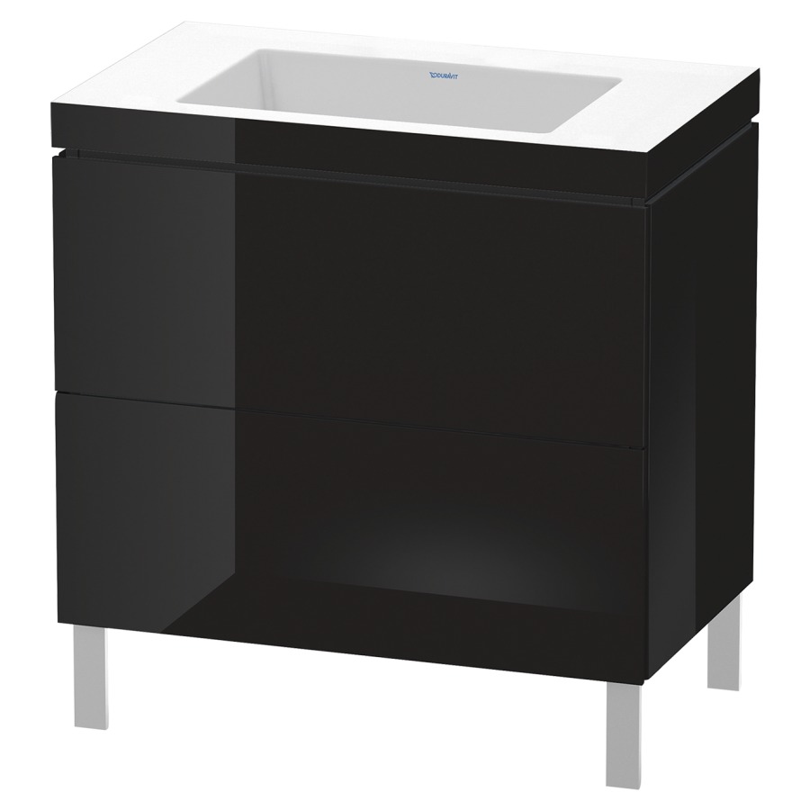 Combination de lavabo L-CUBE
C-BONDED
80,0 x 69,8 x 48,0 cm
élément à 2 tiroirs
avec lavabo
sans pieds 244 900-901