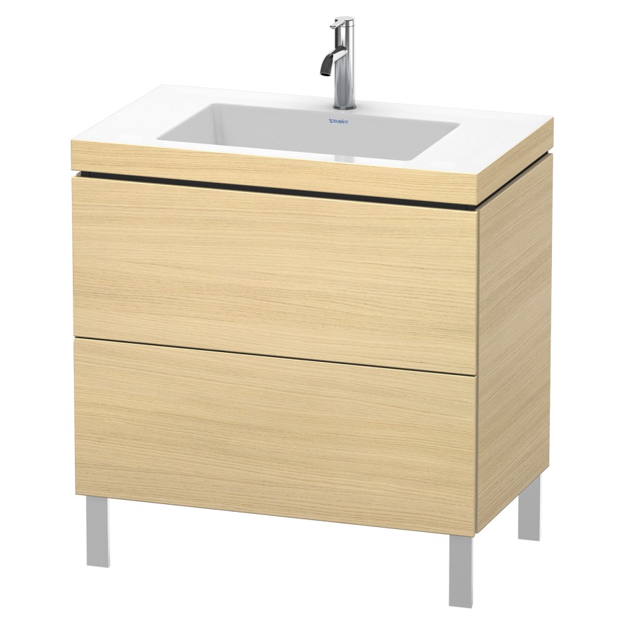 Combination de lavabo L-CUBE
C-BONDED
80,0 x 69,8 x 48,0 cm
élément à 2 tiroirs
avec lavabo
sans pieds 244 900-901