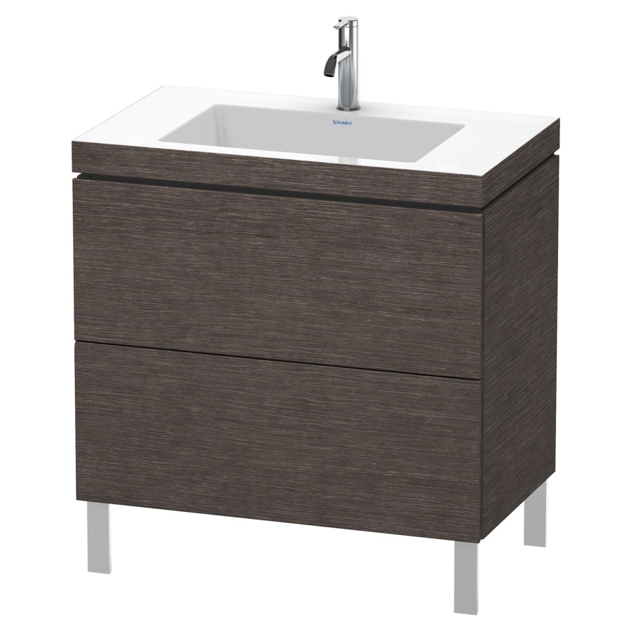 Combination de lavabo L-CUBE
C-BONDED
80,0 x 69,8 x 48,0 cm
élément à 2 tiroirs
avec lavabo
sans pieds 244 900-901