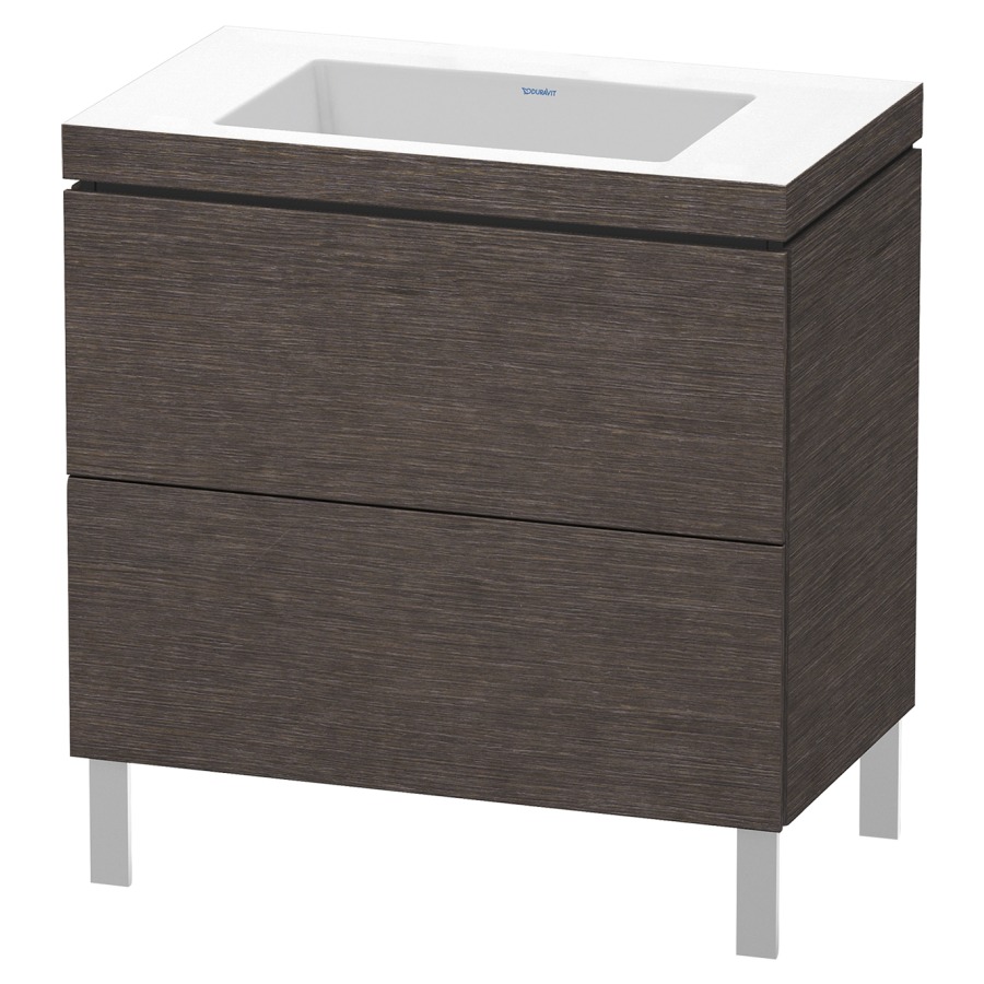 Combination de lavabo L-CUBE
C-BONDED
80,0 x 69,8 x 48,0 cm
élément à 2 tiroirs
avec lavabo
sans pieds 244 900-901