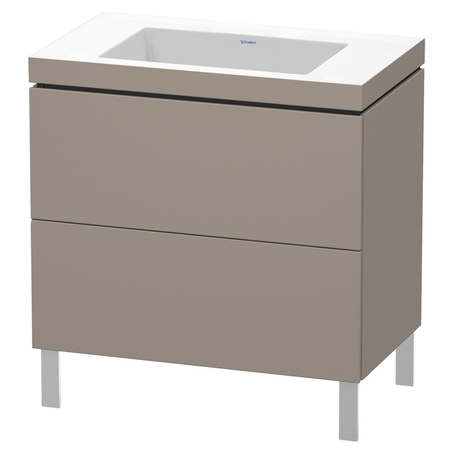 Combination de lavabo L-CUBE
C-BONDED
80,0 x 69,8 x 48,0 cm
élément à 2 tiroirs
avec lavabo
sans pieds 244 900-901