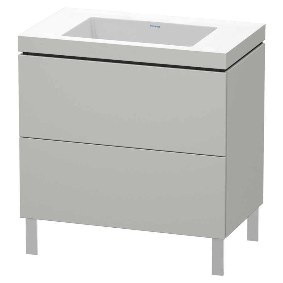 Combination de lavabo L-CUBE
C-BONDED
80,0 x 69,8 x 48,0 cm
élément à 2 tiroirs
avec lavabo
sans pieds 244 900-901