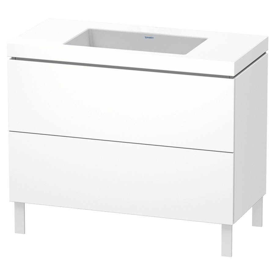 Combination de lavabo L-CUBE
C-BONDED
100,0 x 69,8 x 48,0 cm
élément à 2 tiroirs
avec lavabo
sans pieds 244 900-901