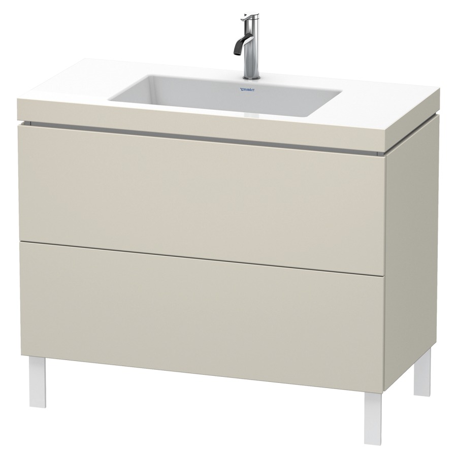 Combination de lavabo L-CUBE
C-BONDED
100,0 x 69,8 x 48,0 cm
élément à 2 tiroirs
avec lavabo
sans pieds 244 900-901