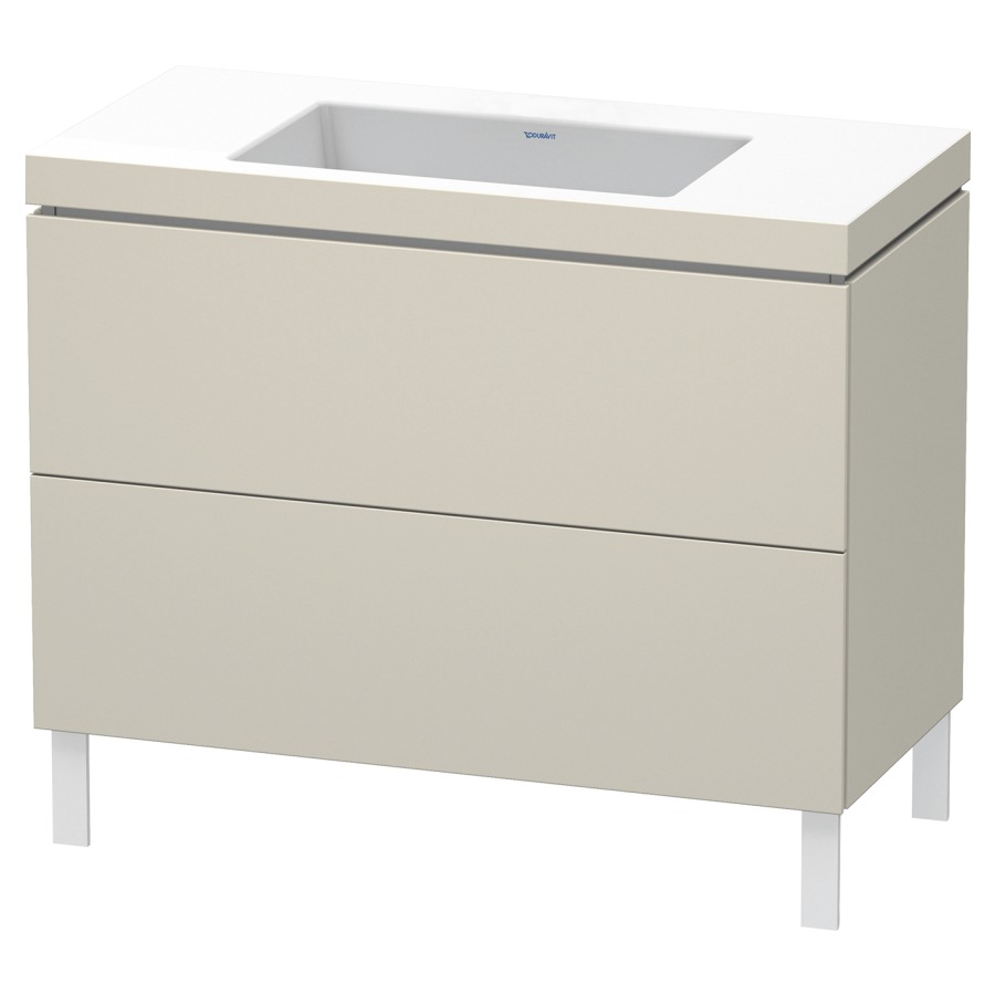Combination de lavabo L-CUBE
C-BONDED
100,0 x 69,8 x 48,0 cm
élément à 2 tiroirs
avec lavabo
sans pieds 244 900-901