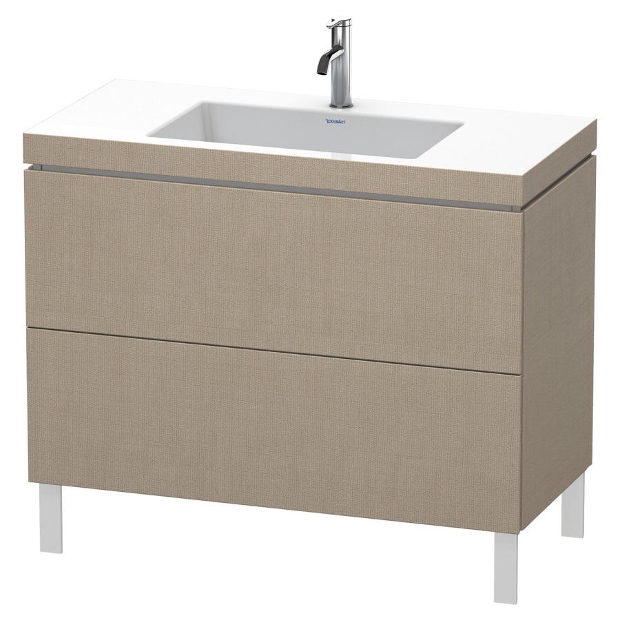 Combination de lavabo L-CUBE
C-BONDED
100,0 x 69,8 x 48,0 cm
élément à 2 tiroirs
avec lavabo
sans pieds 244 900-901