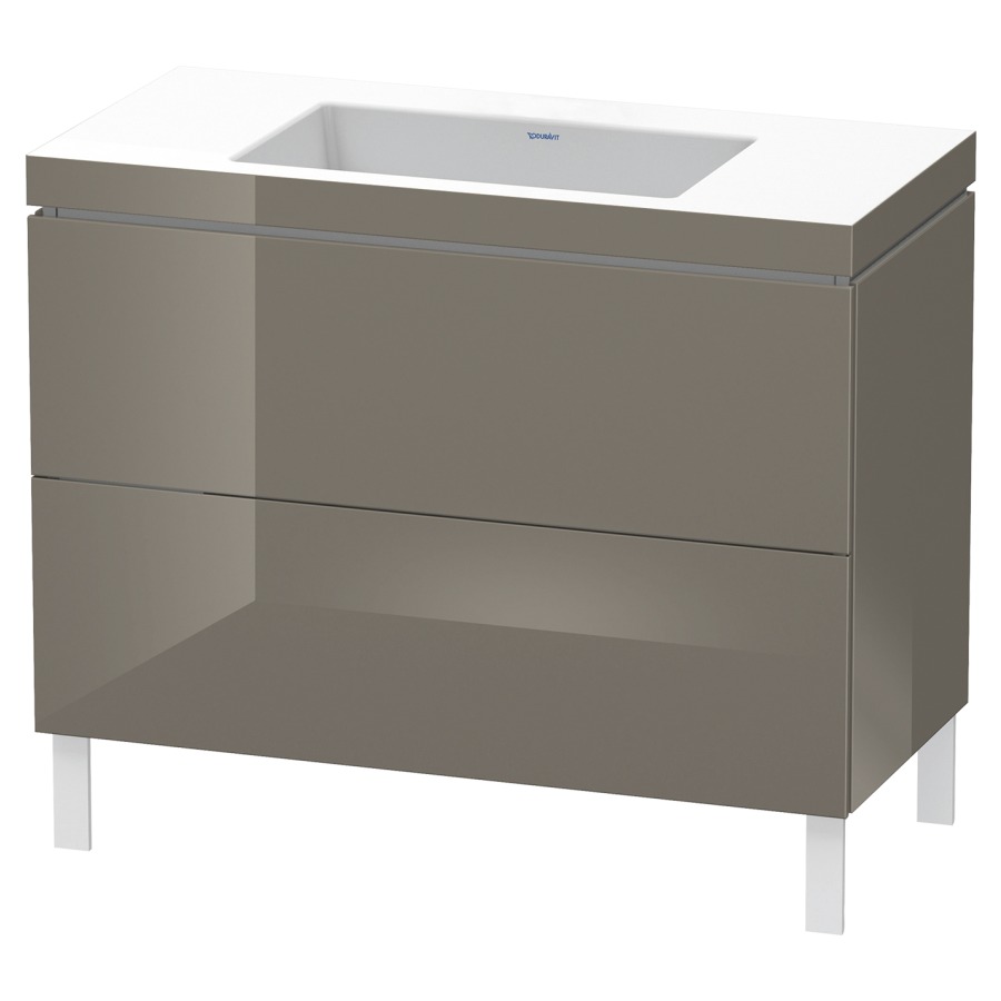 Combination de lavabo L-CUBE
C-BONDED
100,0 x 69,8 x 48,0 cm
élément à 2 tiroirs
avec lavabo
sans pieds 244 900-901