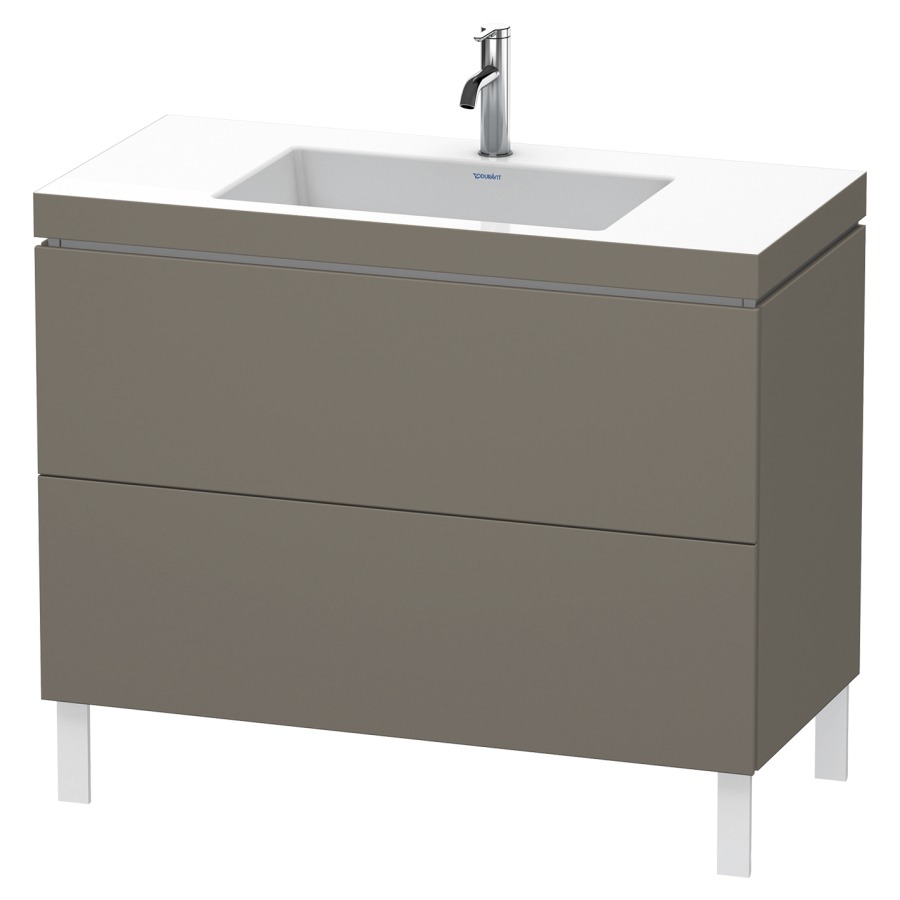 Combination de lavabo L-CUBE
C-BONDED
100,0 x 69,8 x 48,0 cm
élément à 2 tiroirs
avec lavabo
sans pieds 244 900-901