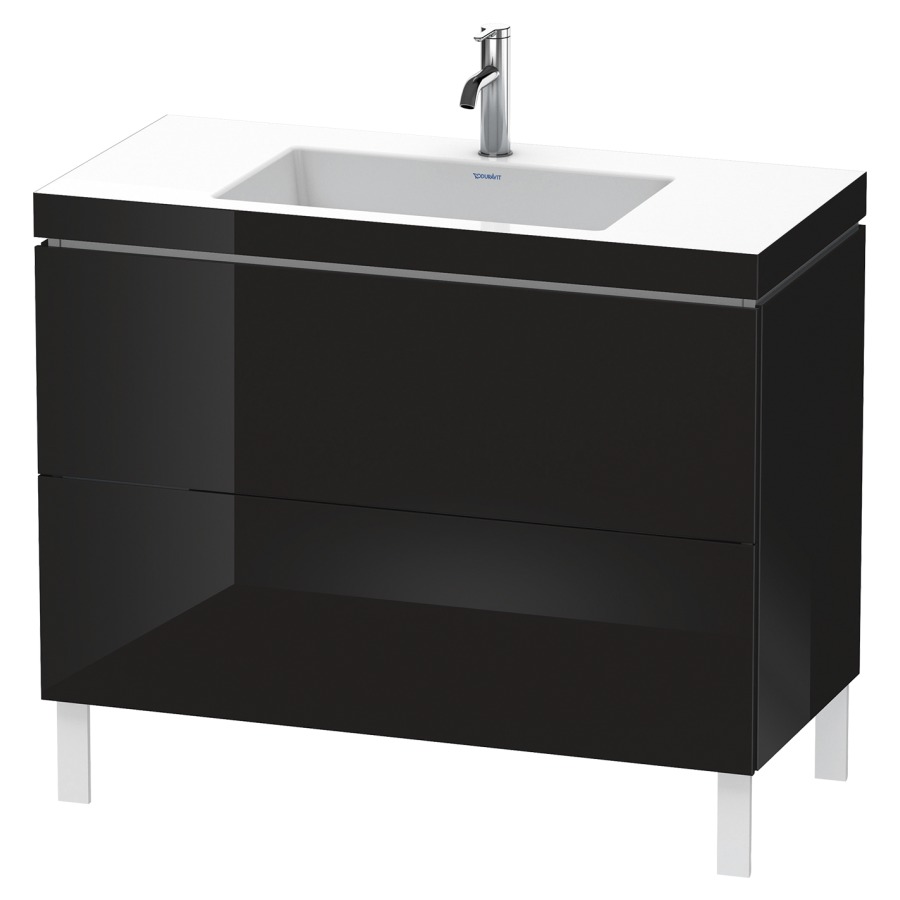 Combination de lavabo L-CUBE
C-BONDED
100,0 x 69,8 x 48,0 cm
élément à 2 tiroirs
avec lavabo
sans pieds 244 900-901