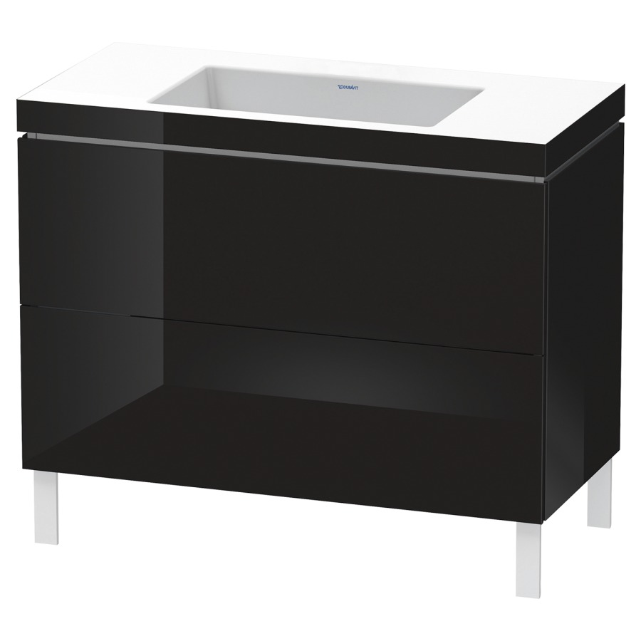 Combination de lavabo L-CUBE
C-BONDED
100,0 x 69,8 x 48,0 cm
élément à 2 tiroirs
avec lavabo
sans pieds 244 900-901