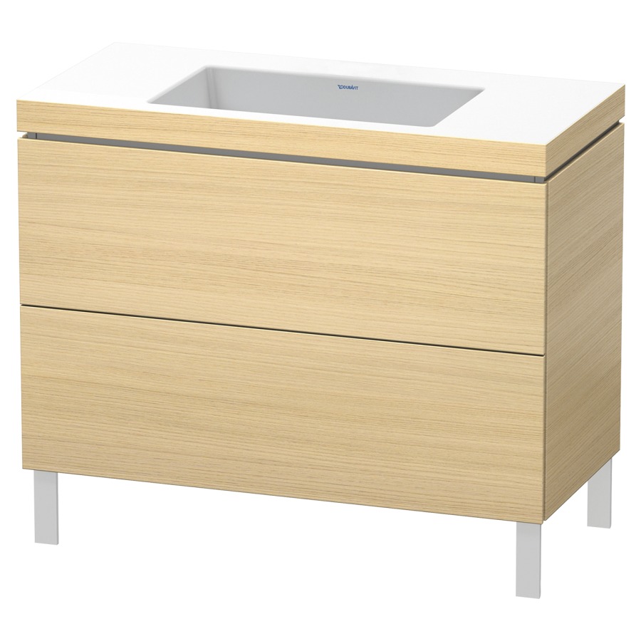 Combination de lavabo L-CUBE
C-BONDED
100,0 x 69,8 x 48,0 cm
élément à 2 tiroirs
avec lavabo
sans pieds 244 900-901
