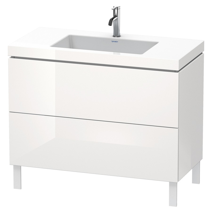 Combination de lavabo L-CUBE
C-BONDED
100,0 x 69,8 x 48,0 cm
élément à 2 tiroirs
avec lavabo
sans pieds 244 900-901