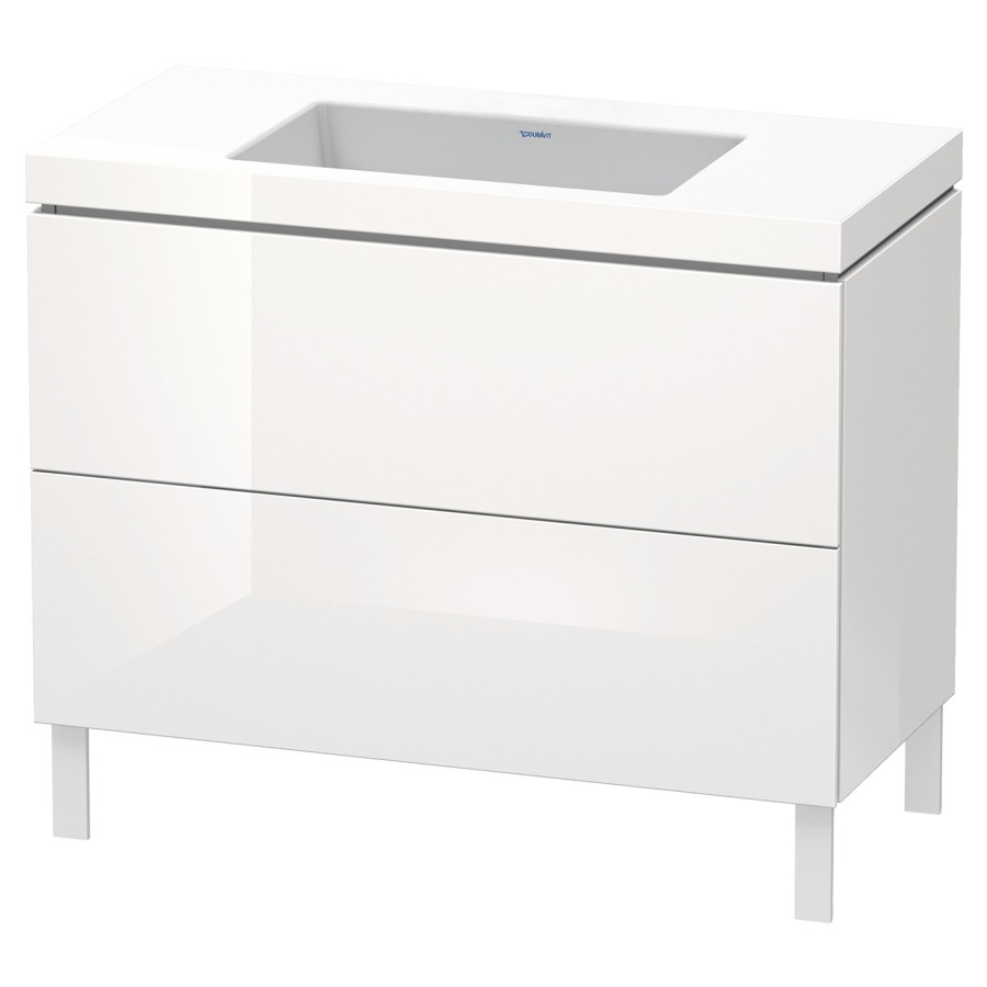 Combination de lavabo L-CUBE
C-BONDED
100,0 x 69,8 x 48,0 cm
élément à 2 tiroirs
avec lavabo
sans pieds 244 900-901