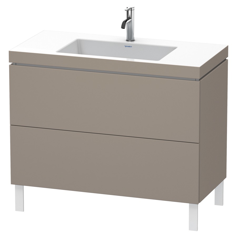 Combination de lavabo L-CUBE
C-BONDED
100,0 x 69,8 x 48,0 cm
élément à 2 tiroirs
avec lavabo
sans pieds 244 900-901