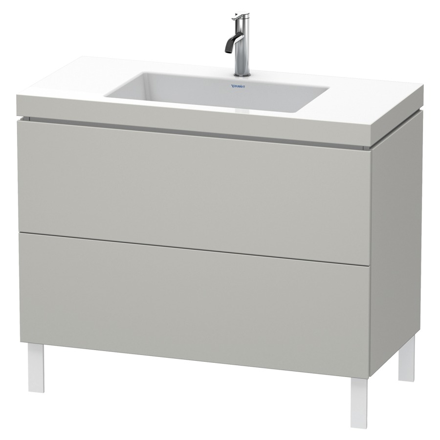 Combination de lavabo L-CUBE
C-BONDED
100,0 x 69,8 x 48,0 cm
élément à 2 tiroirs
avec lavabo
sans pieds 244 900-901