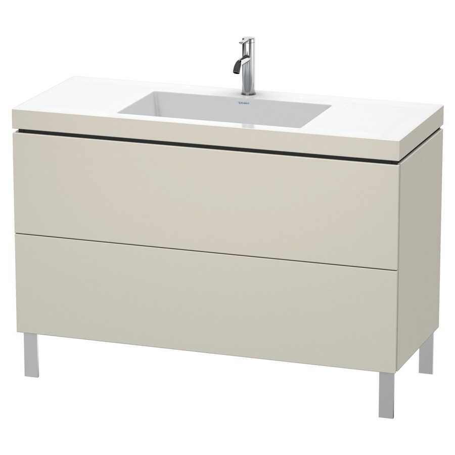 Combination de lavabo L-CUBE
C-BONDED
120,0 x 69,8 x 48,0 cm
élément à 2 tiroirs
avec lavabo
sans pieds 244 900-901