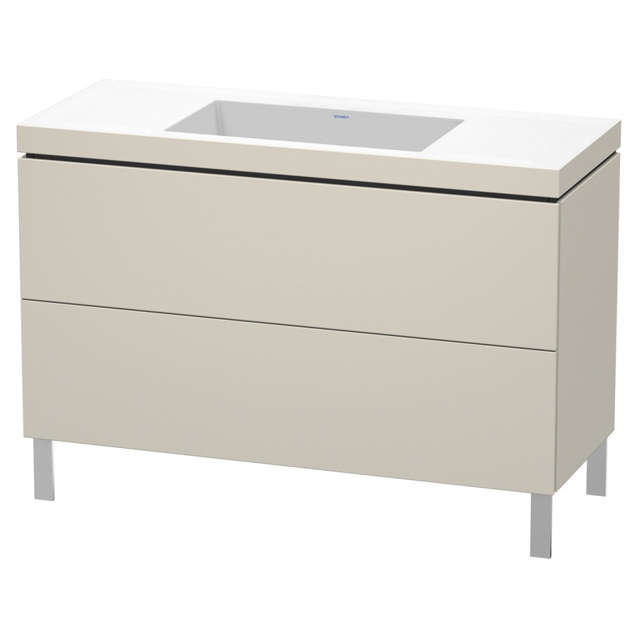 Combination de lavabo L-CUBE
C-BONDED
120,0 x 69,8 x 48,0 cm
élément à 2 tiroirs
avec lavabo
sans pieds 244 900-901