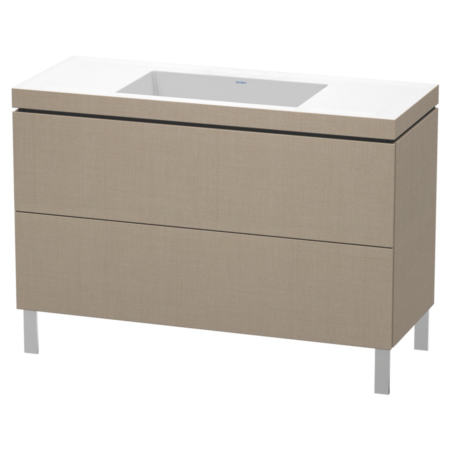 Combination de lavabo L-CUBE
C-BONDED
120,0 x 69,8 x 48,0 cm
élément à 2 tiroirs
avec lavabo
sans pieds 244 900-901