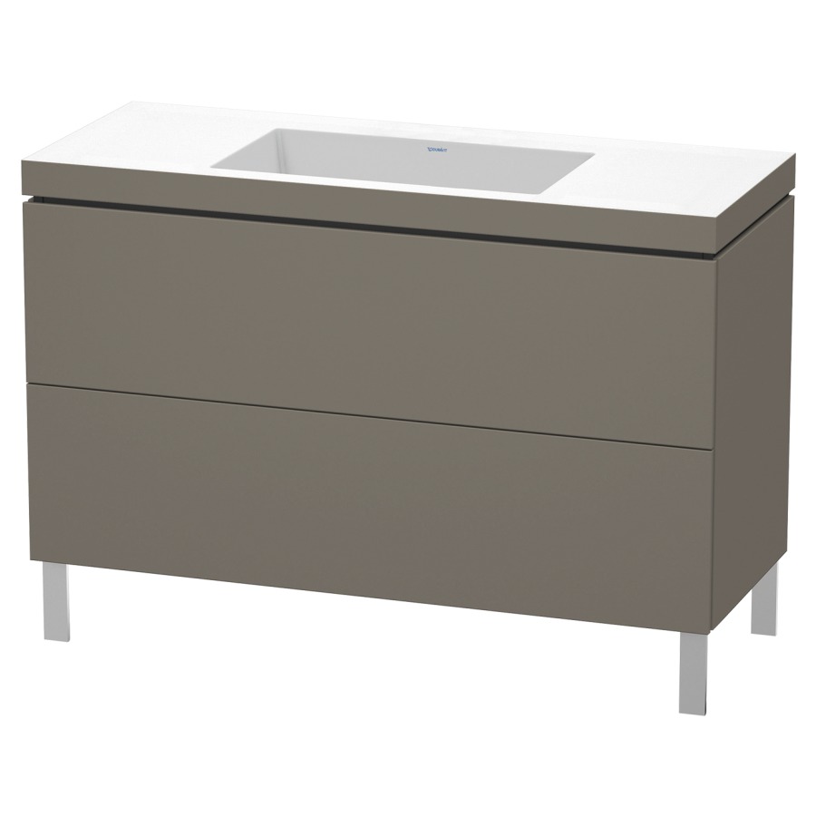Combination de lavabo L-CUBE
C-BONDED
120,0 x 69,8 x 48,0 cm
élément à 2 tiroirs
avec lavabo
sans pieds 244 900-901