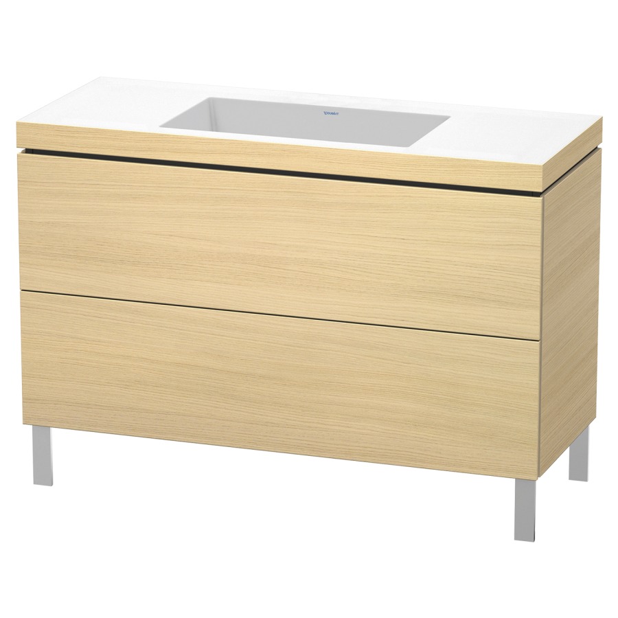 Combination de lavabo L-CUBE
C-BONDED
120,0 x 69,8 x 48,0 cm
élément à 2 tiroirs
avec lavabo
sans pieds 244 900-901