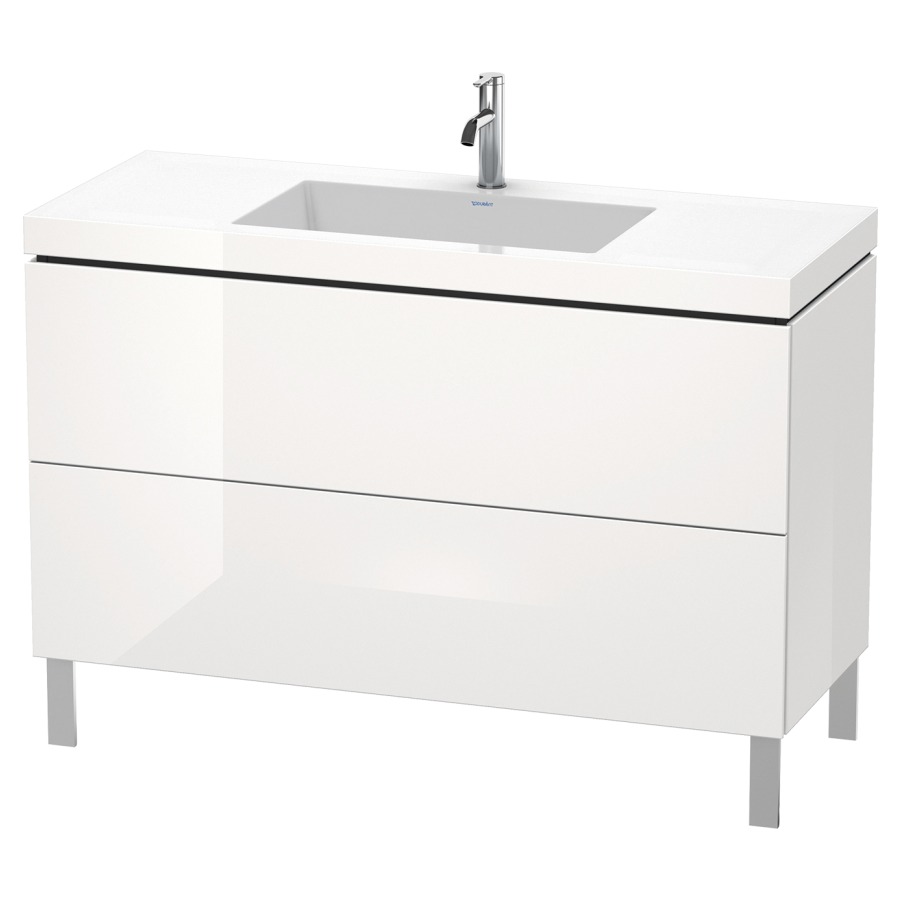 Combination de lavabo L-CUBE
C-BONDED
120,0 x 69,8 x 48,0 cm
élément à 2 tiroirs
avec lavabo
sans pieds 244 900-901