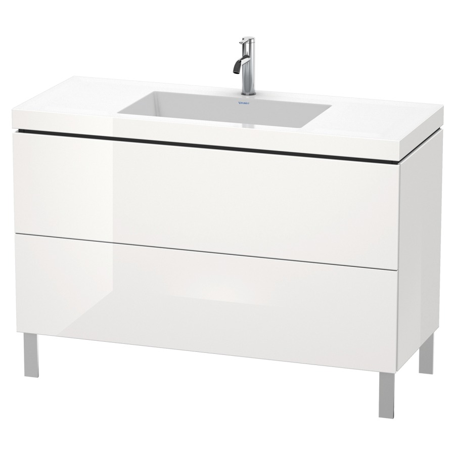 Combination de lavabo L-CUBE
C-BONDED
120,0 x 69,8 x 48,0 cm
élément à 2 tiroirs
avec lavabo
sans pieds 244 900-901