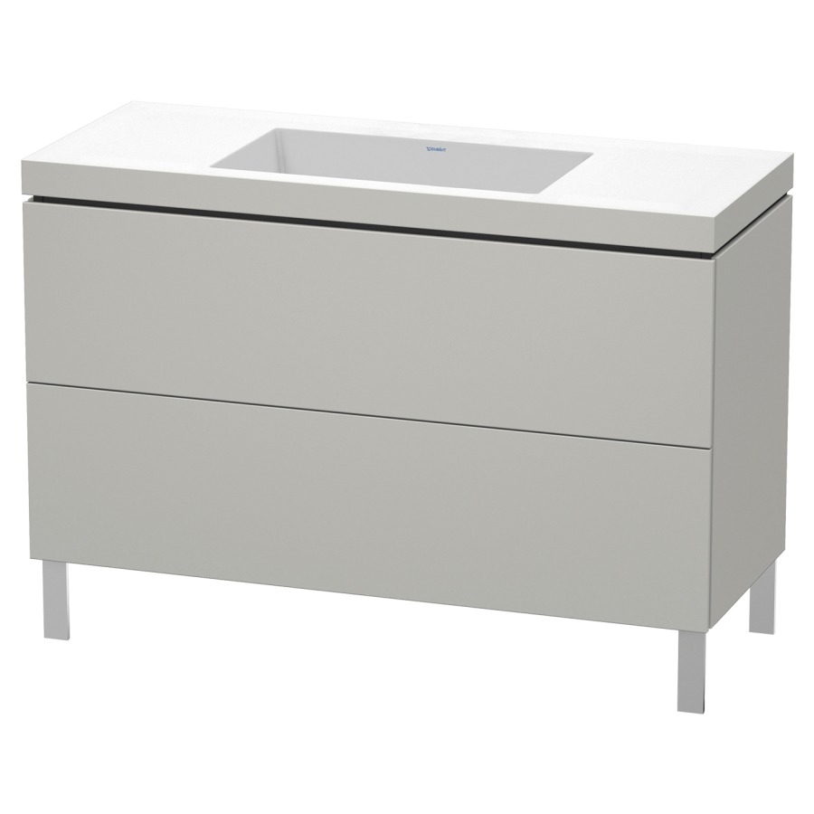 Combination de lavabo L-CUBE
C-BONDED
120,0 x 69,8 x 48,0 cm
élément à 2 tiroirs
avec lavabo
sans pieds 244 900-901