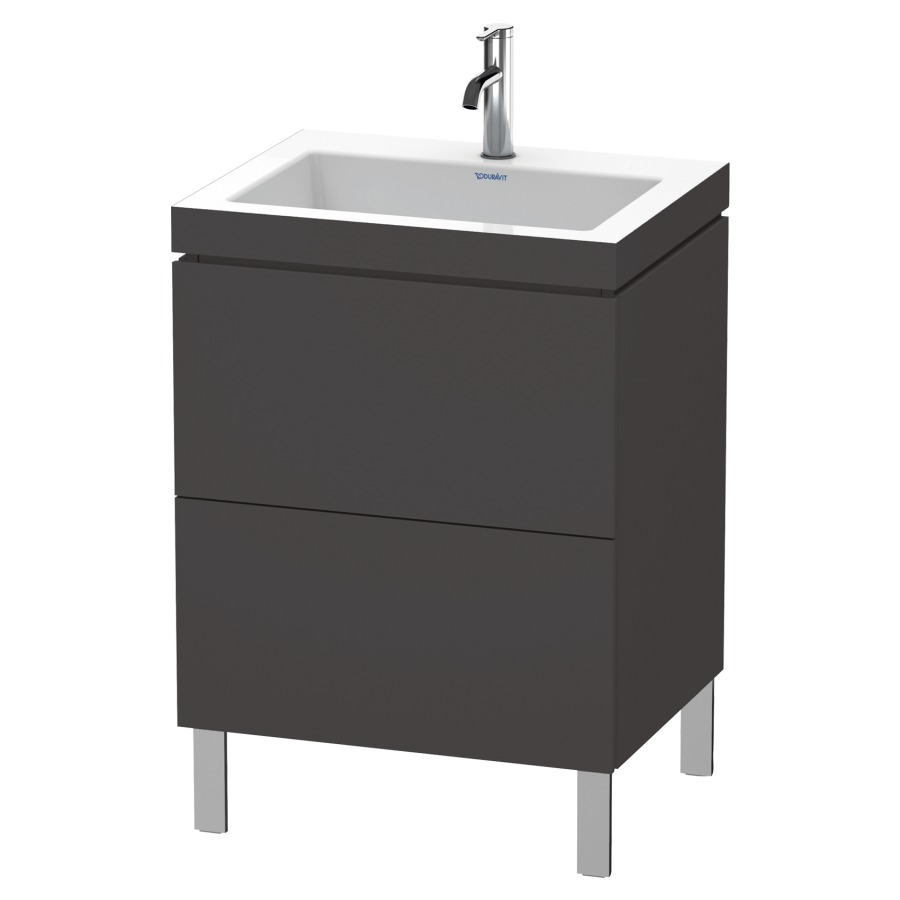 Combination de lavabo L-CUBE
C-BONDED
60,0 x 69,8 x 48,0 cm
élément à 2 tiroirs
avec lavabo
sans pieds 244 900-901