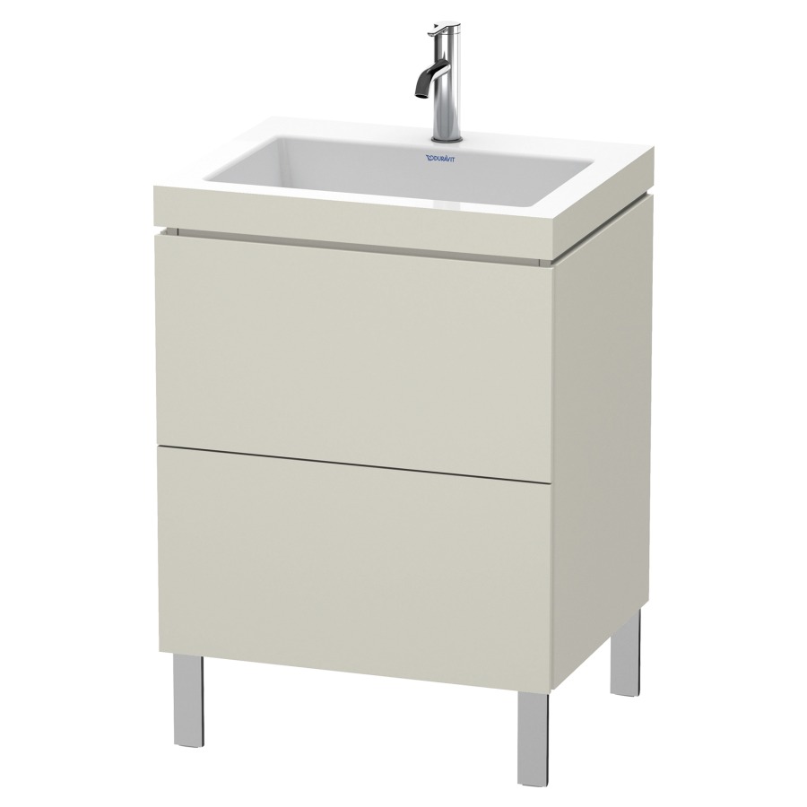 Combination de lavabo L-CUBE
C-BONDED
60,0 x 69,8 x 48,0 cm
élément à 2 tiroirs
avec lavabo
sans pieds 244 900-901