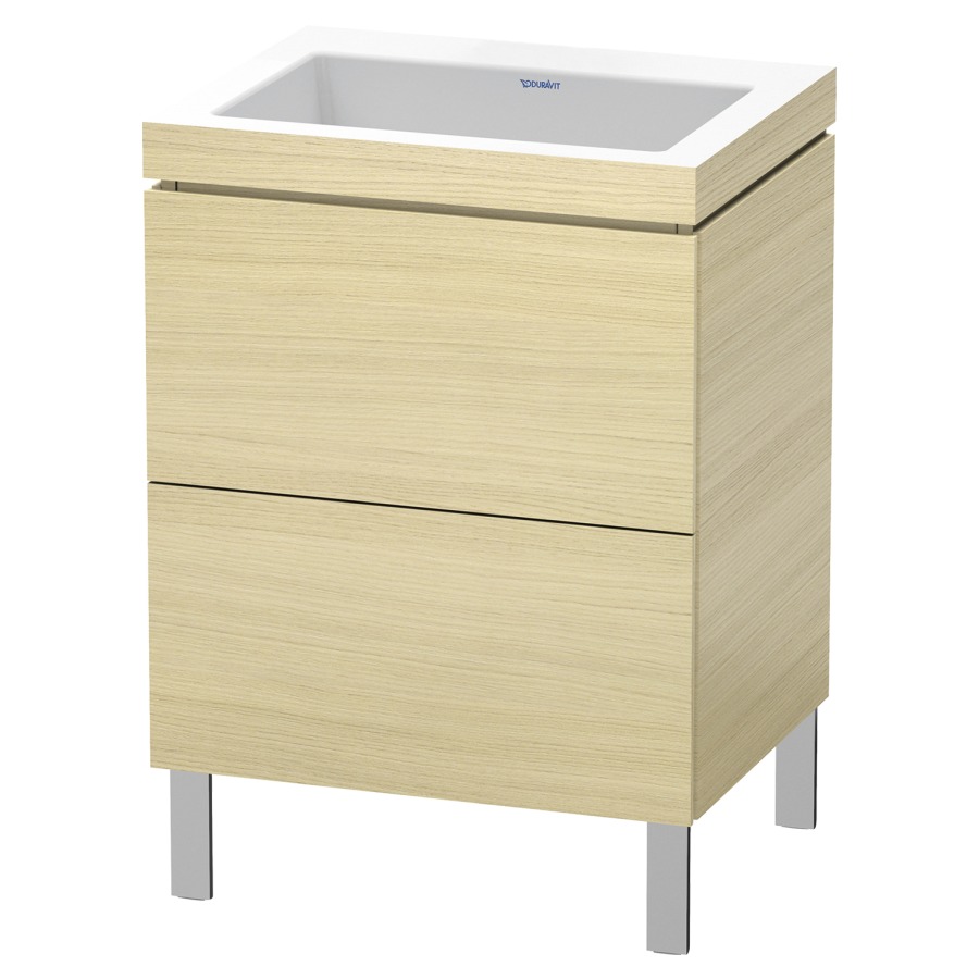 Combination de lavabo L-CUBE
C-BONDED
60,0 x 69,8 x 48,0 cm
élément à 2 tiroirs
avec lavabo
sans pieds 244 900-901
