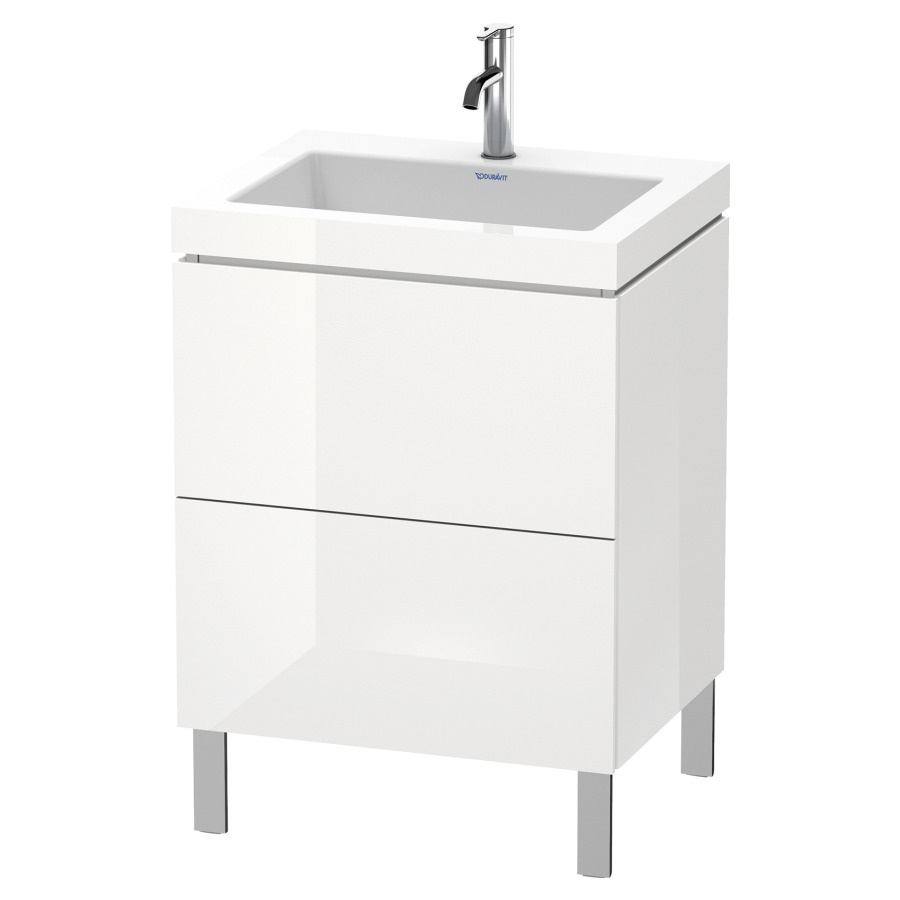 Combination de lavabo L-CUBE
C-BONDED
60,0 x 69,8 x 48,0 cm
élément à 2 tiroirs
avec lavabo
sans pieds 244 900-901