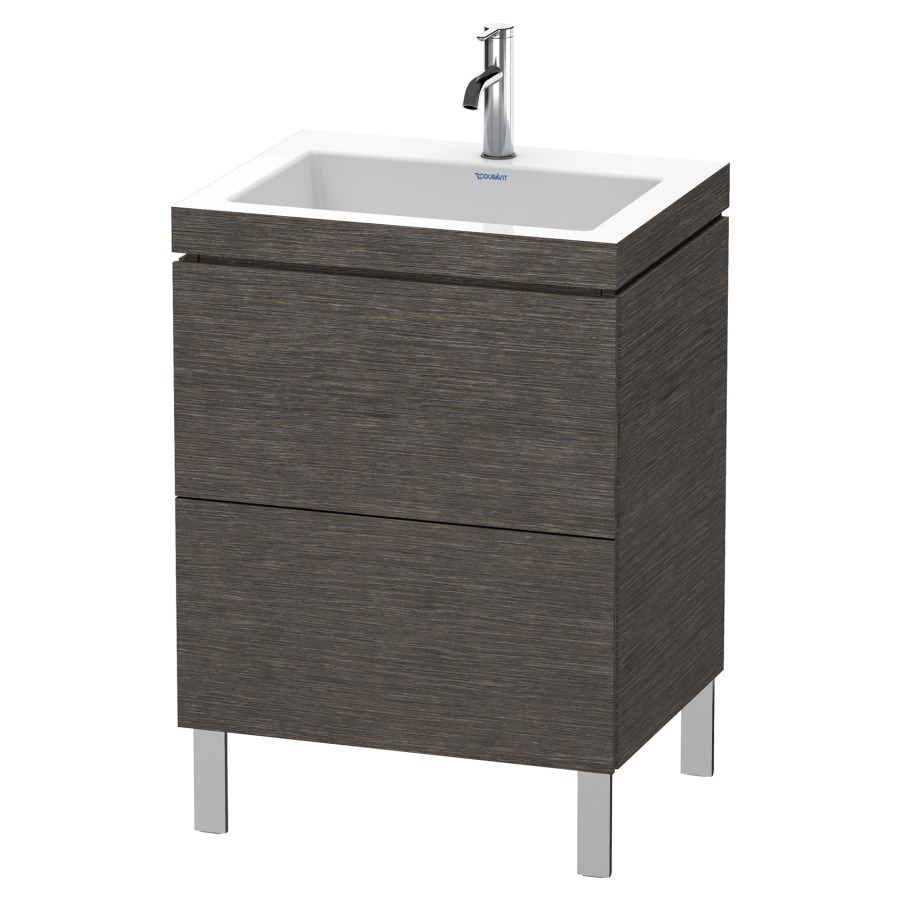 Combination de lavabo L-CUBE
C-BONDED
60,0 x 69,8 x 48,0 cm
élément à 2 tiroirs
avec lavabo
sans pieds 244 900-901