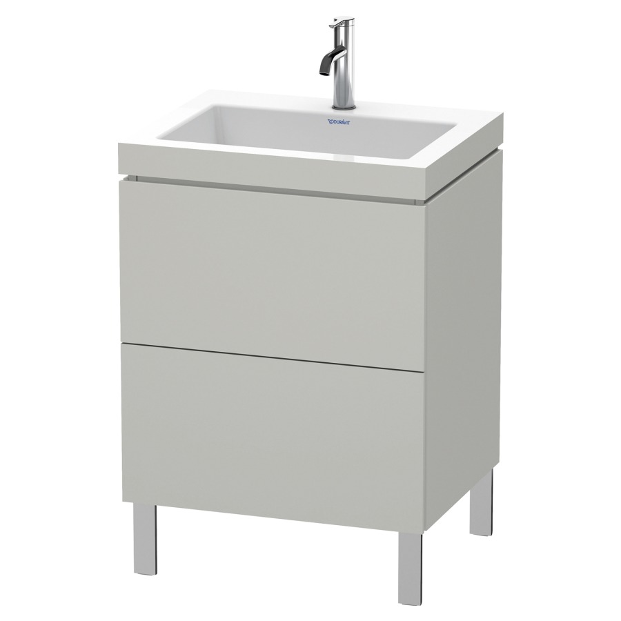 Combination de lavabo L-CUBE
C-BONDED
60,0 x 69,8 x 48,0 cm
élément à 2 tiroirs
avec lavabo
sans pieds 244 900-901