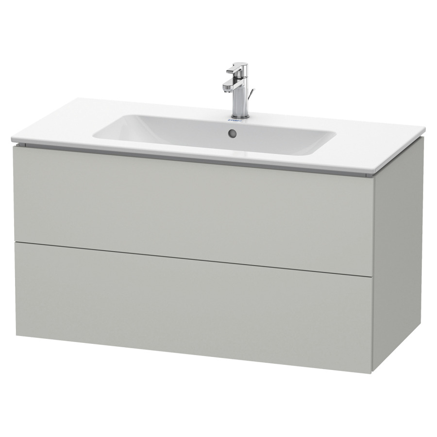 Unterbau L-CUBE
102,0 x 48,1 x 55,0 cm
wandhängend, Schubladenelement
2 Schubladen, für Waschtisch
212 330