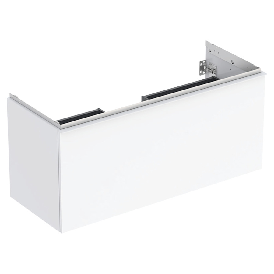 Élément inférieur ACANTO
118,4 x 54,1 x 47,5 cm
élément à 1 tiroir
pour lavabo 120 cm