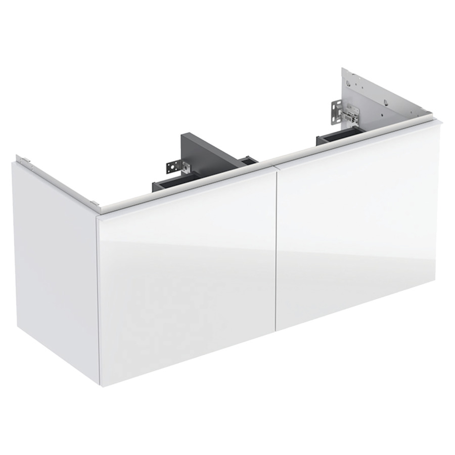 Élément inférieur ACANTO
118,4 x 54,1 x 47,5 cm
2 éléments à chacun 1 tiroir
pour lavabo 120 cm