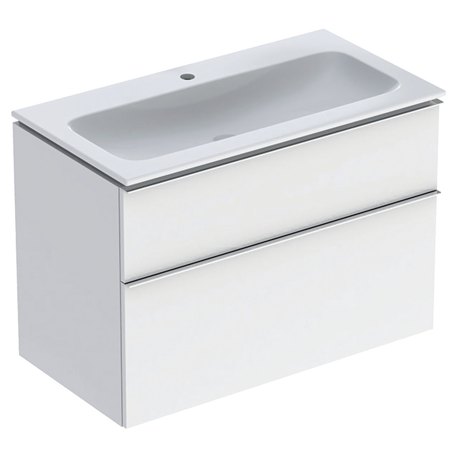 Combination de lavabo ICON
60,0 x 63,0 x 48,0 cm
élément à 2 tiroirs
poignée: chromé poli
avec lavabo, système de vidage
et de trop-plein Clou
sans siphon 855 107