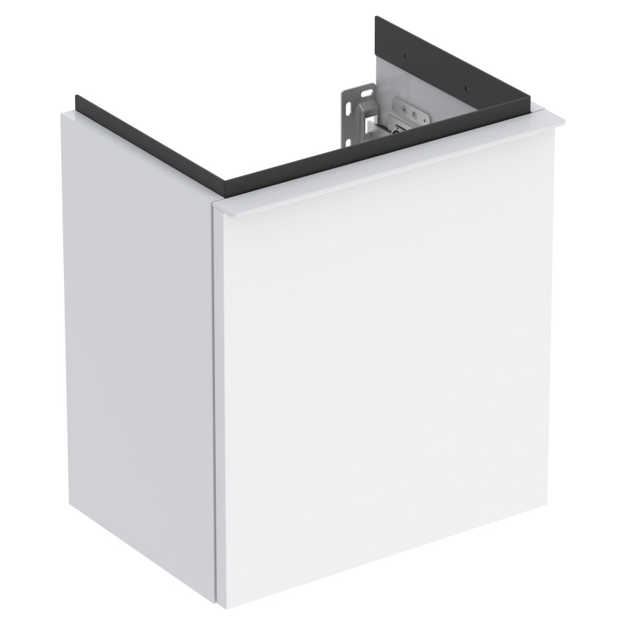 Élement inférieur ICON
37,0 x 41,5 x 27,9 cm
armoire de tablette, 1 porte
charnières à droite
poignée: blanc/revêtu par
poudre mat