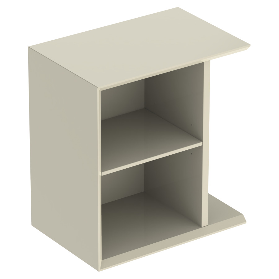 Elément latérale ICON
37,0 x 40,0 x 24,5 cm
armoire de tablette, ouverte
1 tablette