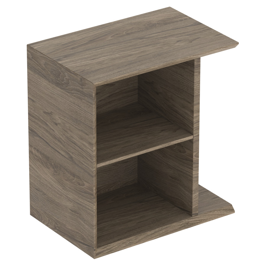 Elément latérale ICON
37,0 x 40,0 x 24,5 cm
armoire de tablette, ouverte
1 tablette
