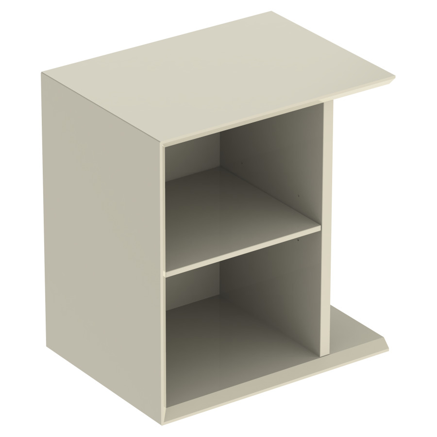Elément latérale ICON
37,0 x 40,0 x 27,3 cm
armoire de tablette, ouverte
1 tablette