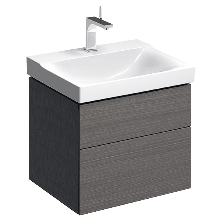 Élément inférieur XENO²
58,0 x 46,2 x 53,0 cm
élément à 2 tiroirs
éclairage LED, 3000 K
gris