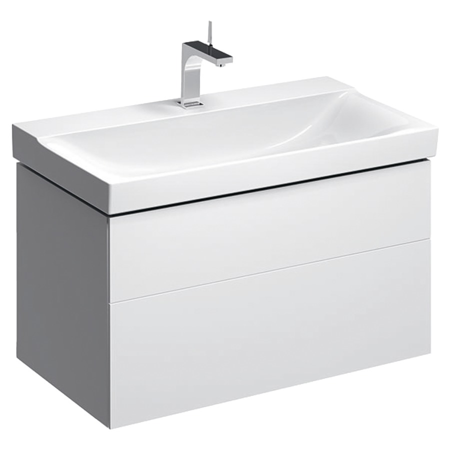 Élément inférieur XENO²
88,0 x 46,2 x 53,0 cm
élément à 2 tiroirs
éclairage LED, 3000 K
blanc