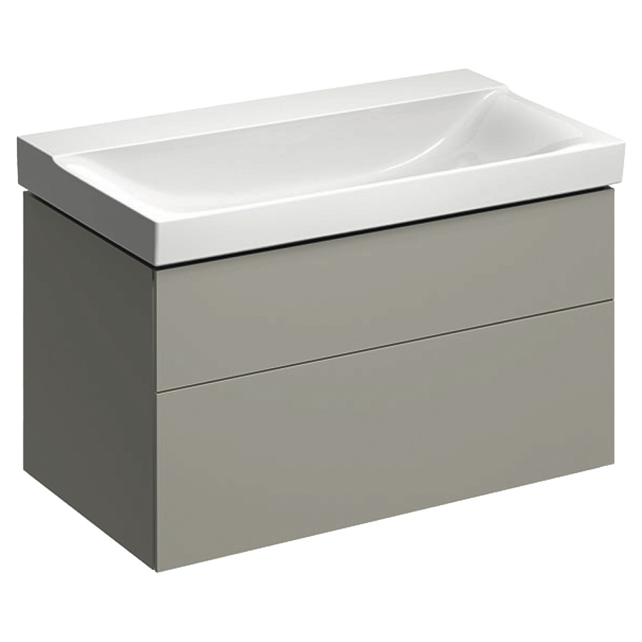 Élément inférieur XENO²
88,0 x 46,2 x 53,0 cm
élément à 2 tiroirs
éclairage LED, 3000 K
grège