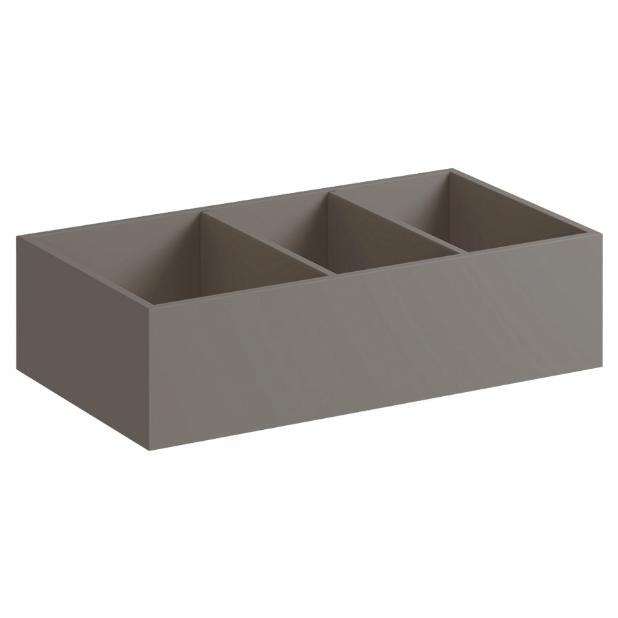 Rangement pour armoires XENO²
37,3 x 9,8 x 20,8 cm
subdivision en H, gris