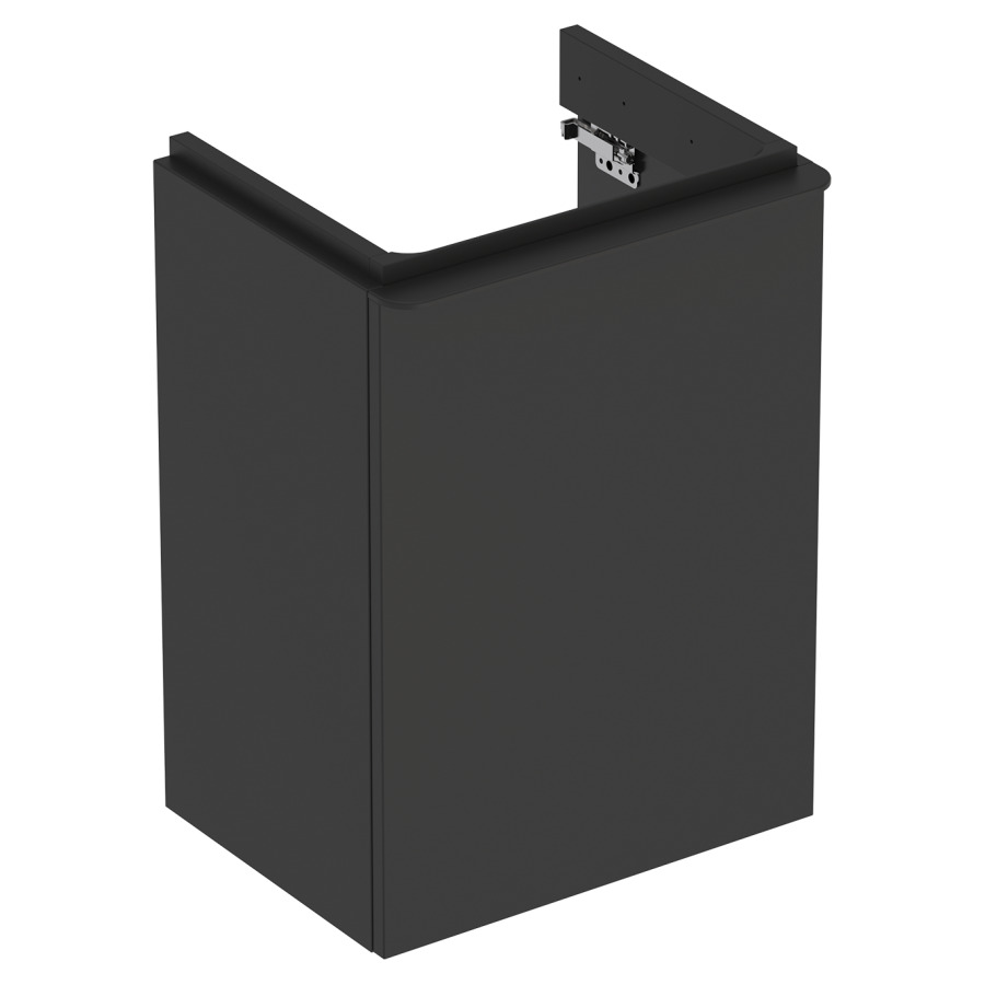 Élément inférieur SMYLE SQUARE
44,2 x 61,7 x 35,6 cm
armoire de tablette, 1 porte
charnières à droite
pour lave-mains 221 249